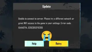 Unable to connect to server. Please try a different network or grant WiFi access to the game in your