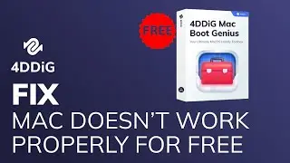 [Guide] How to Troubleshoot Common Mac Issues with 4DDiG Mac Boot Genius|100% FREE & SAFE