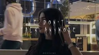 charlie puth, selena gomez - we don't talk anymore (sped up and reverb)