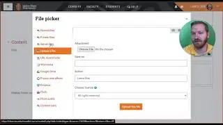Moving a File from Course Page to Moodle Folder