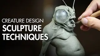Creature Design Part 1 - Sculpture Techniques with Jordu Schell - PREVIEW