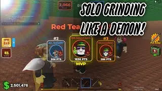 (sound fixed) Solo Grinding to 1500+ POINTS (+90 spree!).Underground war 2.0 pro gameplay