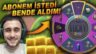 ABONEMİN EN ÇOK İSTEDİĞİ SİLAHI KOLAYCA ÇIKARDIM! PUBG Mobile