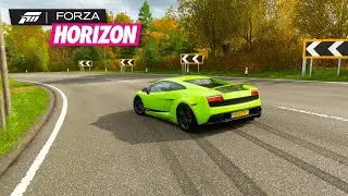 Lamborghini Gallardo LP 570-4 | Forza Horizon 4 | Steering Wheel and Paddle Shifter | Gameplay