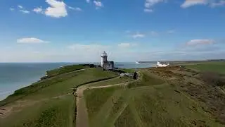 The White Cliffs of Seven Sisters, Sussex l 4K Drone Video