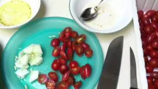 Delicious Cucumber Salad, from Front Yard Veggie Garden