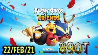 Angry Birds Friends All Levels Tournament 890 Highscore POWER-UP walkthrough