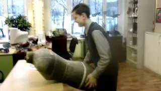 Я с маникеном.....))