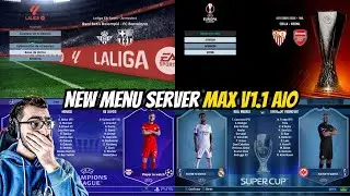 New Menu Server Max V1.1 AIO ✨ Ultimate Visual Update | Football Life 2026