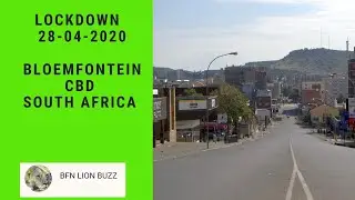 Lockdown  28-04-2020 Bloemfontein CBD South Africa
