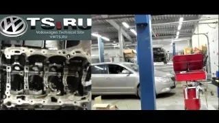 Разборка двигателя CDAB 1.8TSI
