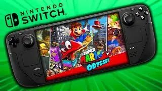 Super Mario Odyssey - Steam Deck Emulation yuzu