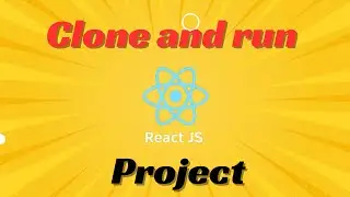 How to clone and run Reacts js project| Internship | Job | Too Div