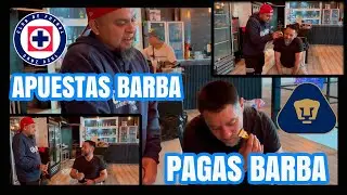 APOSTE EN EL CRUZ AZUL PUMAS Y GANE UNA BARBA
