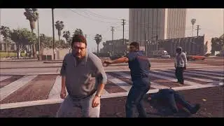Мастер бесконтактного боя, победил всех без ударов  GTA V