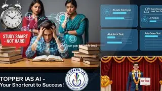 IAS Coaching Ad Topper AI