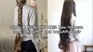 natural ways to have a Long hair and ||  healthy 🌷hair tips