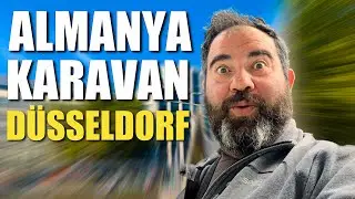 🇯🇵 Japonlar buraya yerleşmiş  | Tek başına Karavan Hayatı | 🇩🇪 Köln - Düsseldorf