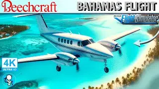 LIVE Beechcraft King Air 350i Sightseeing FLIGHT! - Microsoft Flight Simulator 2020 in HDR