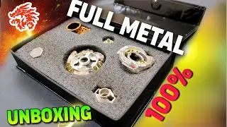 100 % FULL METAL Beyblade - extremely Unbeatable? - UNBOXING