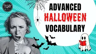 Difficult Halloween Vocabulary 👻 🎃💀#vocabulary #learningenglish #englishlanguage #english #halloween