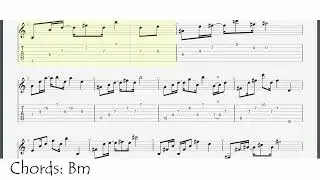 Hotel California unplugged guitar intro