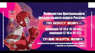 Первенство ЦФО России по боксу среди юниорок и девушек. Королёв. День 5.
