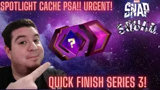 Spotlight Caches PSA Announcement! - Marvel Snap - #giveaway