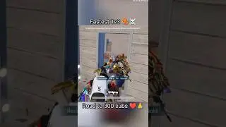 Fastest 1v3 ever🥶❤️‍🔥 #bgmi #pubgmobile #shorts #shortsfeed #bgmishorts #trendingshorts #viral