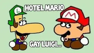 Hotel Mario opening, but Animated (Gay Luigi meme/Animated)