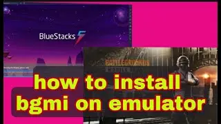 how to play bgmi on emulator ll bluestacks ll how to play bgm on emulator bluestacks
