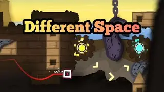 Different Space (by me) | GEOMETRY DASH