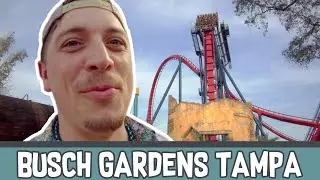 Adler and Blazen visit Busch Gardens Tampa! - Adler Adventures