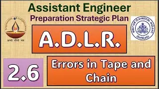 2.6 Errors in Chain and Tape