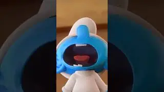 Bebek Şirin tabloyu yok ediyor! | Şirinler | Çocuklar İçin Çizgi Filmler
