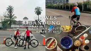 ROAD BIKE | VLOGGOWES | GOWES SANTUY BANDUNG ( BATAL MAKAN BUBUR )