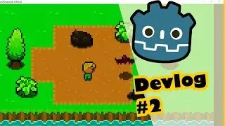 Devlog #2:Enemy, Bush, Water | Godot game (Lost Green Man)