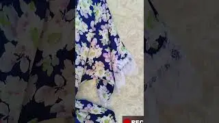 Халат женский с кружевом реснички