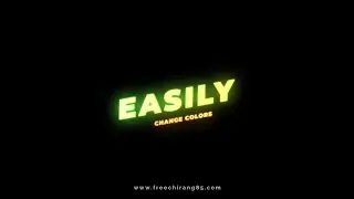 Neon Minimal Titles 12