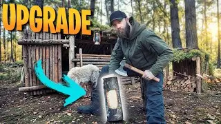 24H Bushcraft -  Übernachtung & Neues erschaffen
