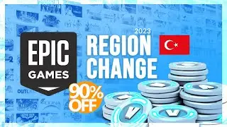 How To Change Epic Games Region To Turkey | Cheapest Games & Vbucks