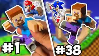 I Made Steve Hit EVERY Smash Bros Pose