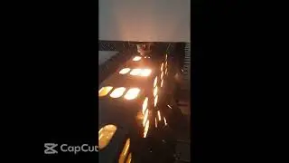 Yerli üretim fiber lazer kesim makinesi boru kesimi. 1kw