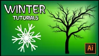 Winter illustrator cs6 tutorials ❄️❄️❄️ VOL3