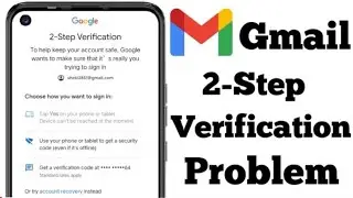 could sign you in google || google account recovery problem 2023 || email verification code problem