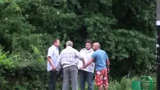 Махач на ст. Курасовщина | Минск 12.08.2011