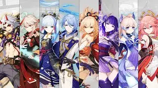INAZUMA 5 STAR Character OVERVIEW | Genshin Impact Ver 3.7