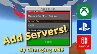 *OUTDATED* How To Add Minecraft Servers To Xbox, Playstation, Switch! (Bedrock Connect)