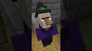¿POR QUÉ LA BRUJA VIVE EN EL PANTANO? #minecraft #minecraftshorts #shorts