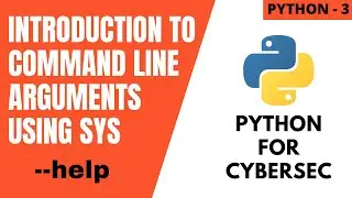 [PRACTICAL]Introduction To Command Line Arguments Using sys[HINDI]